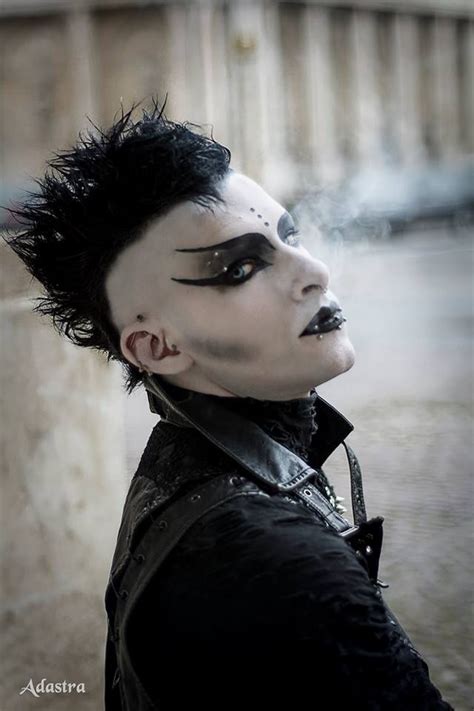 goth makeup men